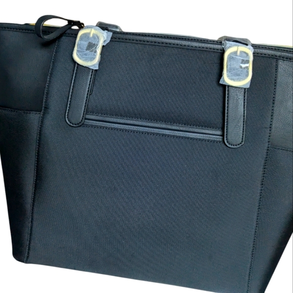 Dell Laptop Ladies Tote 15.6" Black Large - Picture 3 of 10